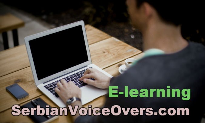 Serbian elearning voice over artist for training courses, gemification game-based learning, step by step instructions, technical information, safety videos, online tutorials